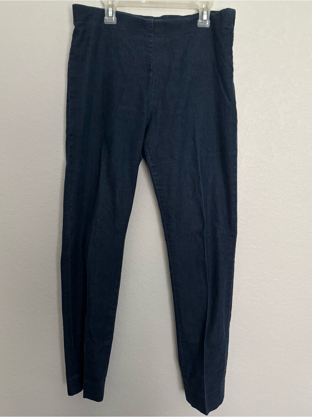 Jones New York Dark Navy Textured Pants